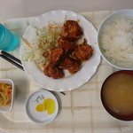 札幌市手稲区役所 食堂 - 2015.9  ザンタレ定食