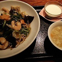 海皇 大阪堂島店 - 海鮮あんかけ焼きそばセット