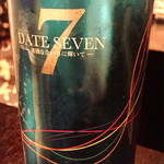 Shinnagasaki Kasen Ichigyoichie Shokakuya - 仙台の日本酒「DATE SEVEN」。これが変わった味わいで美味しかった。料理を邪魔せずしっかりと。