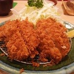 とん亭 - 黒豚ヒレカツ定食（2250円）