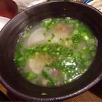 もつ焼き ねぎぼうず - H27.9.2 テールスープ