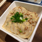 もつ焼き ねぎぼうず - H27.9.2 いか納豆