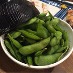 もつ焼き ねぎぼうず - H27.9.2 茶豆