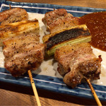 もつ焼き ねぎぼうず - H27.9.2 豚バラ