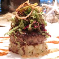 ラトリエ ドゥ ジョエル・ロブション - ランチコース 4620円 の仔牛とリ・ド・ヴォーのファルス オルレアン産マスタードをアクセントに
