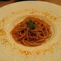 Ristorante SHIKAZAWA - 全粒粉乾麺パスタアリオオーリオ。からすみ仕立て。