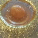 プティレストラン グーテ - 無花果のコンポート 無花果とお皿の美しいこと！