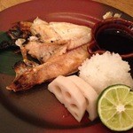 まつぼっくり - H.27.9.3.夜 のどぐろ一夜干し 1,700円