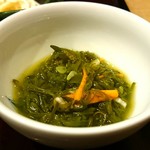 うら嶋 - かつお定食(1100円)・小鉢①