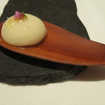 オマージュ - 雷おこしのブラマンジェ