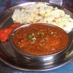 インド料理 SURYA - キーマカレーセット