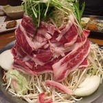 きのした - 黒毛和牛元祖鉄板鍋3人前8035円