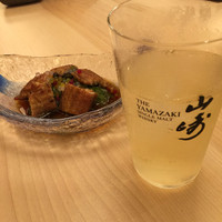 うなぎのしろむら - 山崎ハイボールとうざく
                