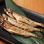炙烤帶籽柳葉魚 (1串)