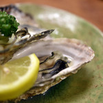 料理茶屋生島 - 蒸し牡蠣