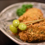 料理茶屋生島 - 牡蠣フライ