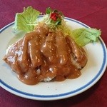 レストラン ナカタ - 洋風カツ丼(ケチャップソース)