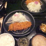 Tonkatsu Tadumura - ヒレカツ定食　１４９５円　と　ロースカツ定食　１４２０円　【　２０１５年９月　】