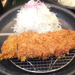 とんかつ　たづむら - ロースカツ定食　１４２０円　ロースカツ１２０ｇ　【　２０１５年９月　】