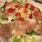 お好み焼・鉄板焼 せんべや - 生ハムサラダ