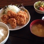 モッちゃん - チキンカツ定食¥550