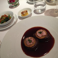 レ セゾン - ランチ  メインディッシュ  牛フィレステーキ
