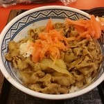 吉野家 - 牛丼に紅しょうが【2015-8】
