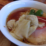 飯田商店 - わんたん（醤油わんたん麺９００円）