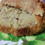 マルセイ精肉店 - 冷めぺろん、切らずに剥がしてみました＾＾；