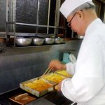 親父さんの熟練の技