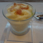 miura - 本日のコース ①アミューズ：なすのムース