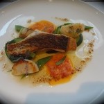 miura - ④ 本日のお魚料理：真鯛と帆立貝のポワレ