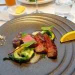 miura - ランチ ③ 本日のお肉料理：仙台牛のグリエ