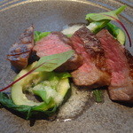 miura - ランチ ③ 本日のお肉料理：仙台牛のグリエ