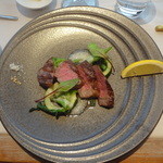 miura - ランチ ③ 本日のお肉料理：仙台牛のグリエ