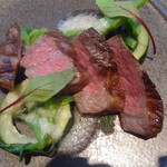 miura - ランチ ③ 本日のお肉料理：仙台牛のグリエ