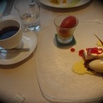 miura - ランチ ④ ホットコーヒー、デザート