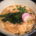 たけうちうどん店 - 【2015年9月 再訪】たまごとじうどん：680円