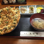 黒船屋 - かき揚げ丼