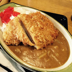 そば処長岡屋 - カツカレーライス