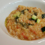 ポエシア - 渡り蟹のトマトクリームリゾット