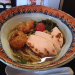 麺創 なな家 - 2015年夏
      冷やしぶっかけ エビ香味そば