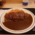 かつや - カツカレー（梅）・ご飯大盛り