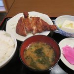 居酒屋 源太郎 - とんかつ定食_2015/09