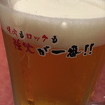 本とさや - 生ビールはアサヒスーパードライ