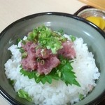 ひだ - ネギトロ丼アップ
見た目よりボリュームあります(^^;)