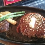 美味しんぼ - ステーキディナーセットのメイン。