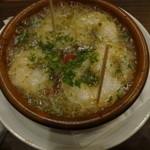 エビのアヒージョ