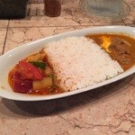 やさいカレー＆バターチキン