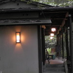 カフェ ヤマト - 入口付近